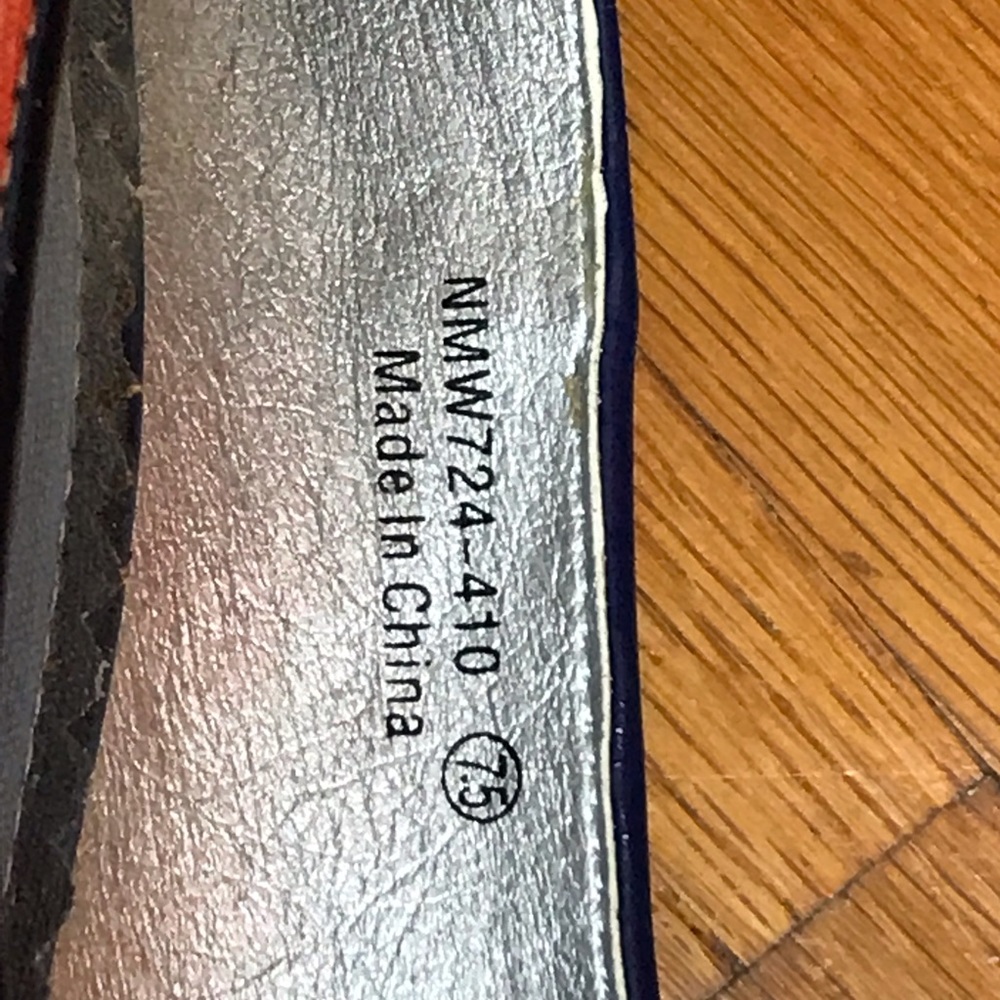 Naughty Monkey Multi-Colored Stripe Open Toe Heels - image 8